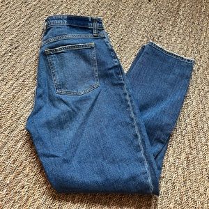 Abercrombie high rise curve love skinny jeans